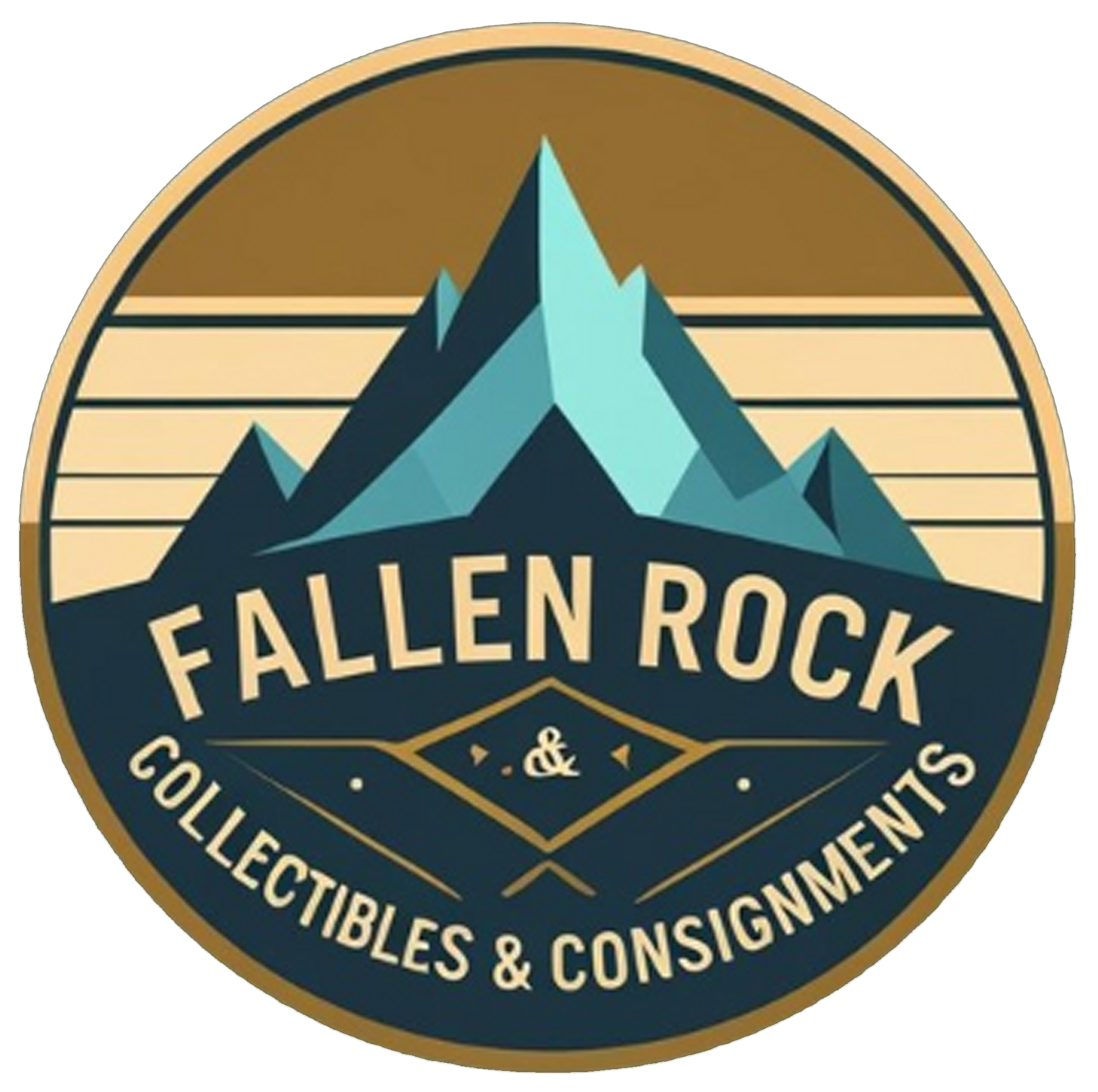 Fallen Rock Collectibles & Consignment Logo